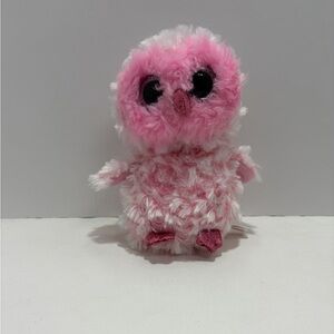 Ty Beanie Boos Twiggy the Pink Owl